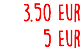 3.50 Eur 5 Eur